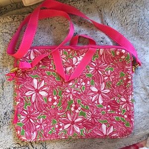 NWOT lilly pulitzer printed laptop case